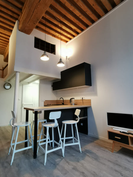 Appartement tout confort, meublé et équipé<br />2ème étage sur cour, très lumine  L'atelier des canuts  //Croix Rousse// Entire rental unit vacation rental 53411732