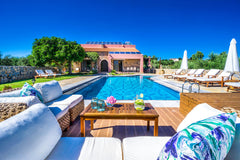 Villa Nafsika is built in a field of 1500 sq.m. and has a spacious outdoor area, Chania, Greece Luxury Stone Built Villa In Litsarda, Chania Crete Entire villa vacation rental 20613390