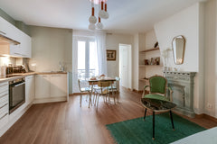 Located in a quiet courtyard between the Canal Saint Martin and the Mairie of th  Quiet flat Canal Saint Martin 1BR 2pers. Entire rental unit vacation rental 19010988
