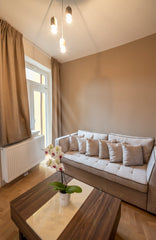 apartments are featured with fully equipped kitchen including fridge and crocker  Letna 1 bedroom Apartment 44m2. Netflix TV Entire rental unit vacation rental 34144332