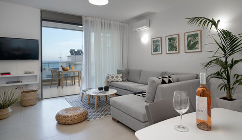 Alkmene is a brand new, spacious fully furnished apartment. Our lounge, dining r Rethimnon, Greece Alkmene Luxury Apartment Entire rental unit vacation rental 35016369