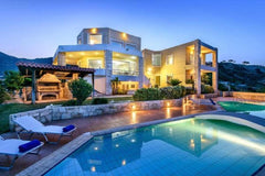 A spacious villa of 4,000 sq. m. with breathtaking view located on a hill near P Heraklion, Greece Endless View Villa Palaiokastro Entire villa vacation rental 33661124