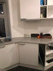 Hyggelig lille charmerende lejlighed i høj kælder. Lille køkke med alt hvad der  Copenhagen, Denmark Hyggelig lille københavner kælder lejlighed Entire rental unit vacation rental 33068766