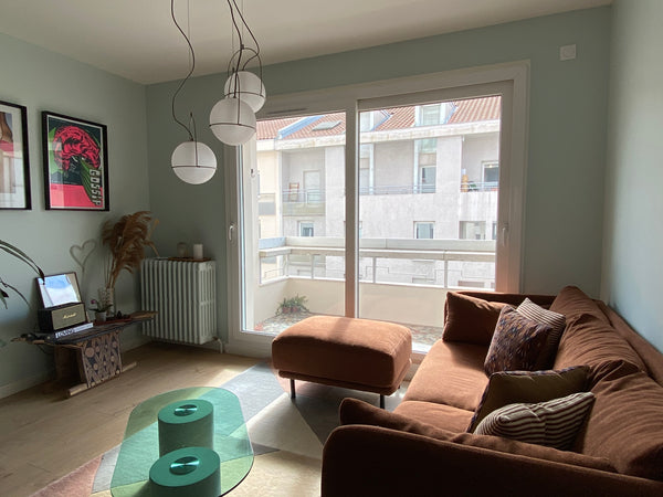Appartement récemment rénové et décoré avec goût, situé au Nord du vivant quarti Lyon, France Rénové avec balcon: moderne, confort, télétravail Entire rental unit vacation rental 48660538