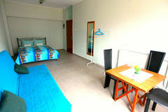 Private spacious room in a 160 sq.m apt with other rooms and 2 perfectly clean s Athens, Greece 1#  STUDENT  STUDI0 SLEEPEASY  🇬🇷🏛️☀️⛵ Private room in serviced apartment vacation rental 32634089