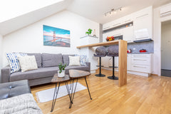 Enjoy a stylish experience at this centrally-located place. Suited up on the top  Minimalist's Dream - sunny cozy studio in New Town Entire rental unit vacation rental 53010557
