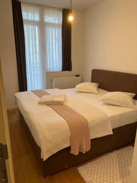 Chambre et salle de bain privative à louer dans un appartement de standing situé Brussels, Belgium Bruxelles Av. Louise: chambre dans appart luxueux Private room in rental unit vacation rental 577236604000066312