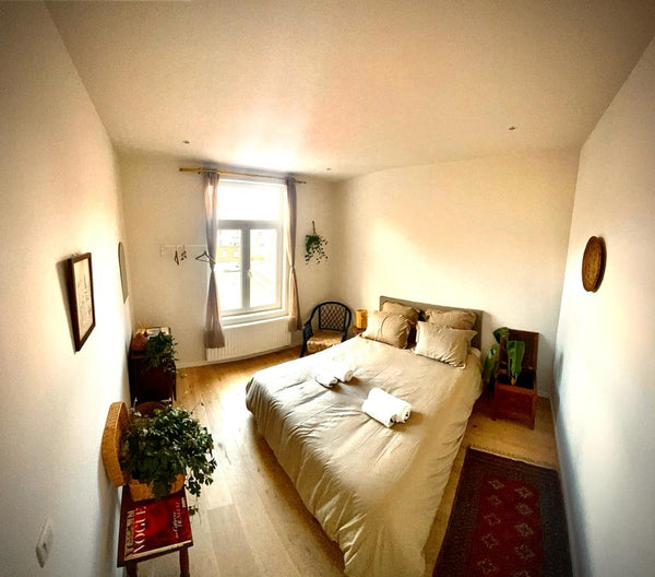 Profitez d’une chambre lumineuse et calme dans une maison St-Gilloise, située à   Charmante chambre St Gilloise au cœur de Bruxelles Private room in townhouse vacation rental 666803126555646126