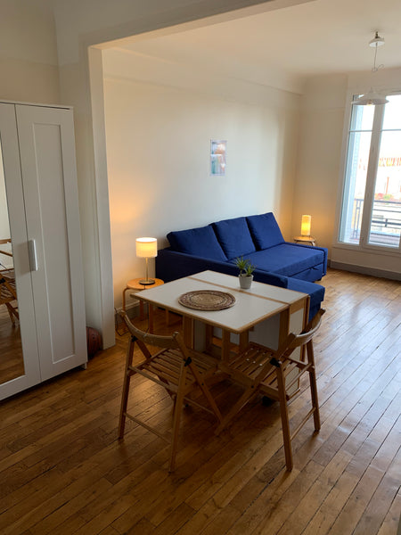Joli appartement de 30 m2 situé dans le 13e arrondissement, à 5 mn de la BNF et  Paris, France Joli studio proche de Gare de Lyon et Chatelet Entire rental unit vacation rental 16128497