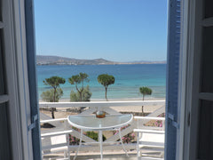 Beachfront studio for 2<br /><br /><b>The space</b><br />Beach studio + kitchen, Krotiri, Greece Beachfront studio for two Entire condo vacation rental 35475452