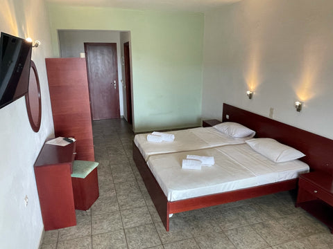 Boasting a garden, a bar as well as a restaurant, Villa Maxine is set in Agia Ga Rethimnon, Greece Villa Maxine Hotel - Economy Room with Sea View Room in hotel vacation rental 49720471