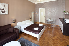 OLD TOWN - STUDIO ECONOMY DUSNI is 30 m2 / 322 ft2 in total with a living bedroo Prague, Czechia OLD TOWN - ECONOMY STUDIO DUSNI Entire serviced apartment vacation rental 41609267