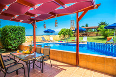 Villa Majestic I is a 200 sqm villa which can accommodate up to 7 guests. It is  Chania, Greece Majestic I Seaview Villa in Agia Marina Chania Entire rental unit vacation rental 15260201