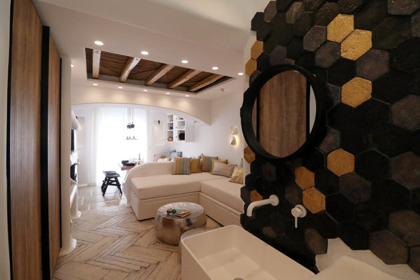 This quad suite reflects the magnificence of a mythical God. Wooden artifacts, i  Narcissus Luxury suites - Dionysus Suite Entire condo vacation rental 37099038