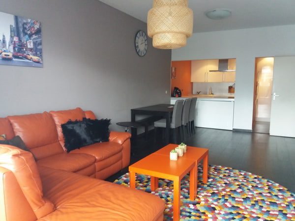 Modern and spacious (80 m²) apartment ideally located in the area of avenue Loui Ixelles, Belgium Modern & spacious apartment at la Bascule/Louise Entire rental unit vacation rental 23106133