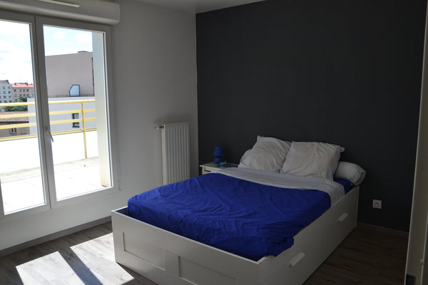 Très beau T2  lumineux de 48.6m² situé dans le 7ème arrondissement de Lyon, expo Lyon, France Bel appartement ensoleillé exposé sud-est Entire rental unit vacation rental 13104862