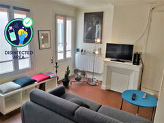 Informations COVID-19<br /><br />- Set up of a desinfecting protocol<br /><br /> Paris, France Grands Boulevards ; Folies Bergères ; Central Entire rental unit vacation rental 11239911