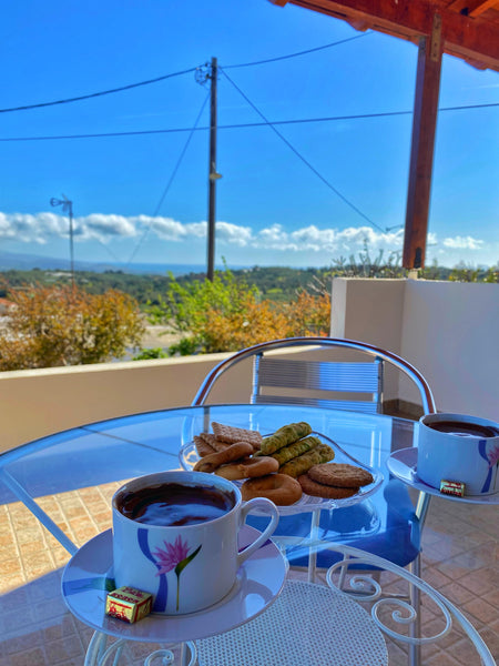 Our home is located at the top of our village, Lagolio. You can relax and enjoy   Stratos Entire cottage vacation rental 605068991101879762