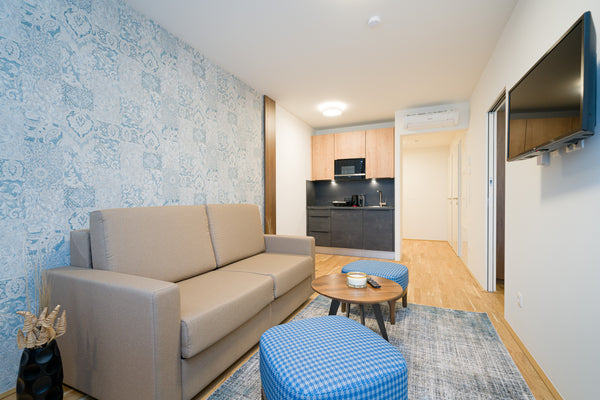 One bedroom apartment with balcony.  MyApartments - Top 7 Entire serviced apartment vacation rental 40385445
