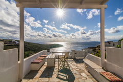 Lovely maisonette a stone's throw from a semi privet sandy beach (100meters). <b Attica, Greece Elegant overseas property Cycladic home vacation rental 5925460