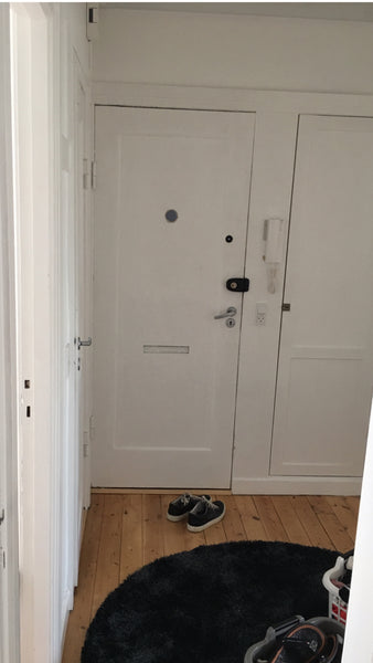 Lys og god lejlighed på 77kvm. Fordelingsgang til badeværelse, køkken, to værels Copenhagen, Denmark Pæn 3-værelses lejlighed Entire condo vacation rental 23868904