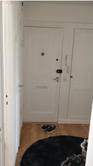 Lys og god lejlighed på 77kvm. Fordelingsgang til badeværelse, køkken, to værels Copenhagen, Denmark Pæn 3-værelses lejlighed Entire condo vacation rental 23868904