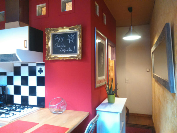 Chill Casita Loquita has his own cozy character, 10' walking distance  Portus Ga Gent, Belgium MINI LOFT 