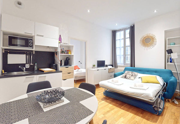 Privileged location 2 steps from the Hôtel de Ville metro station. Very quiet, o Lyon, France Orpi Algerie8 Hyper Centre Lyon Opéra, calme Entire rental unit vacation rental 23411827