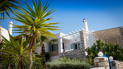 This super villa is close to  Golden Beach and Farangas Beach.  Car / Scooter /  Greece Spiti Marie - Stylish villa, sea views - Paros Cycladic home vacation rental 9443882