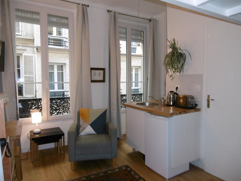 A small but functional first floor studio situated in a  quite pedestrian street  Studio Place de Republique Entire rental unit vacation rental 10443109