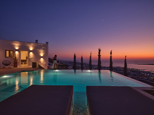 Infinity sea view hillside villa with private pool is a stylish 3-bedroom villa  Greece Infinity sea view hillside villa with private pool Entire villa vacation rental 52214463