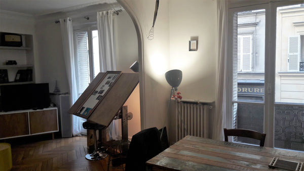Grand appartement de 80 m² situé entre les quartiers Villiers et Batignolles. De Paris, France Appartement de charme aux Batignolles, Paris 17e Entire rental unit vacation rental 18960554