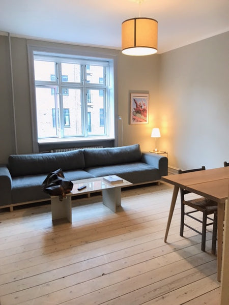 The apartment is located in the heart of 