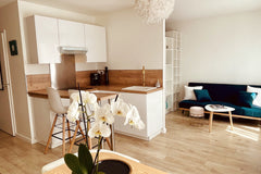 Standing new apartment, bright and quiet 36 sqm studio with parquet floor and ma Lyon, France Modern studio - Montchat district Entire rental unit vacation rental 50207580