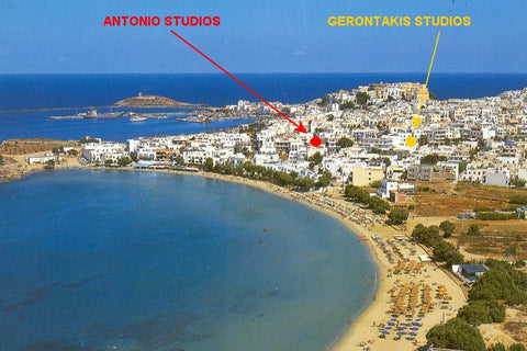 Antonio Studios are located on Naxos Island, in a quiet area right next to all a Naxos, Greece Antonio studios (3-4 adults) Private room in rental unit vacation rental 12053201