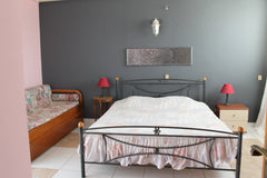 We would love to welcome you to a large room in our villa with double-sided balc Rhodes, Greece Private room w/balcony, in villa near the sea! Private room in villa vacation rental 37037034