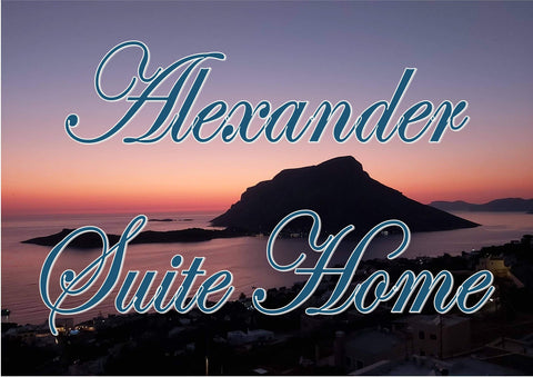 A new place built on the mountain with amazing view of the sea, the island of Te Greece Alexander Suite Home Entire home vacation rental 44681340