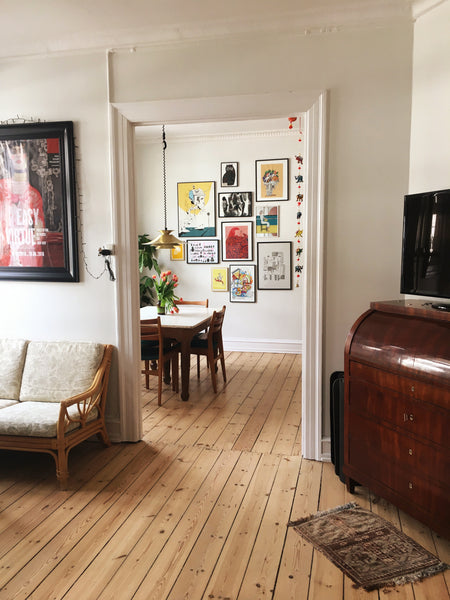 Come live in our grand, artistic home in Copenhagen’s Northwest district just in Copenhagen, Denmark Big, bohemian flat with balcony in Nørrebro/NV Entire rental unit vacation rental 49568523