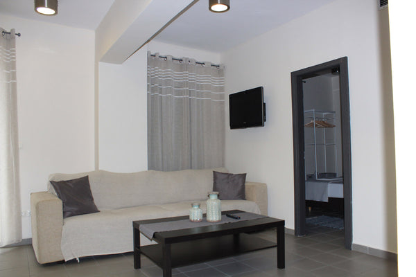 This comfortable family 80 sq. meter apartment, on the first floor, accessible b Athens, Greece 1st Floor Loft with Temple of Olympian Zeus view Entire condo vacation rental 30359969