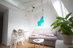 Situé au dernier étage d’un immeuble très calme, refait à neuf par un architecte Paris, France Le Perchoir : Studio d'architecte aux Batignolles Entire rental unit vacation rental 10302920