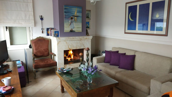 Our vac. house is 400 meters from the village 