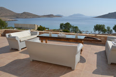 Villa Aristoteles and its twin villa Blue are the  only 90sqm two floor newly bu Greece Villa Aristoteles beach front villa Entire villa vacation rental 2378762