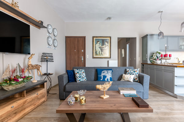 Stroll to the picturesque old town from a peaceful city home showcasing harmonio Heraklion, Greece Akalli Luxe Apartment steps from Heraklion Historic Center Entire rental unit vacation rental 27710808