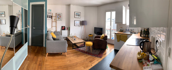 Appartement refait à neuf au coeur du quartier branché et familial des Batignoll Paris, France Charmant 2 pièces au coeur des Batignolles Entire rental unit vacation rental 28973142