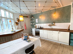 Our apartment is located in central Copenhagen. Overlooking rooftops, Church spi Copenhagen, Denmark Central and charming flat in scandinavian style Entire rental unit vacation rental 2123545