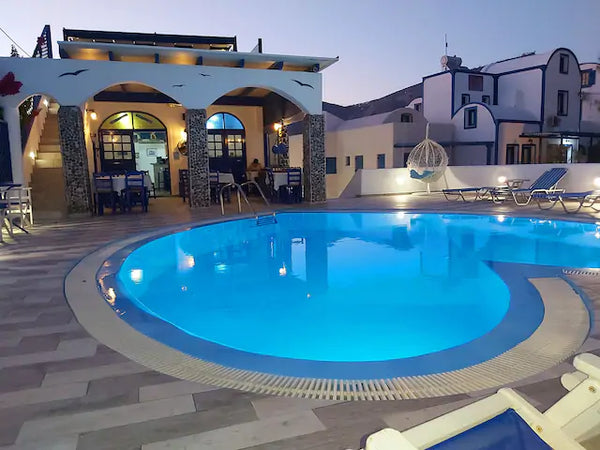 We are in Perissa-Perivolos beach, just 200m away from the black sandy beach. Fa Greece Honeymoon Studio 8 - Near the beach (for 2 people) Room in bed and breakfast vacation rental 5278153