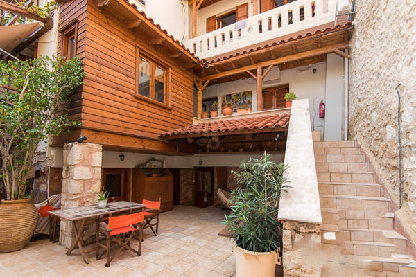 You will reserve one of our apartments with separate bedroom at our garden, whic Rethimnon, Greece Barbara Studios - Garden apartment semi basement Room in aparthotel vacation rental 51227380