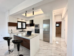 It's a renovated apartment with high aesthetics and design. It's about 100 sqm.  Heraklion, Greece Εstavromenos apt. Entire rental unit vacation rental 25285164