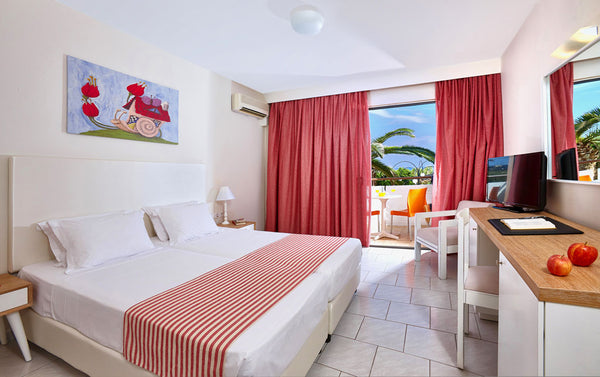 Double Room at Zephyros Beach Hotel<br />Zephyros Beach is located in Stalis, a  Créteil, France Double Room with SEAVIEW & BREAKFAST - Stalis Room in hotel vacation rental 10521575