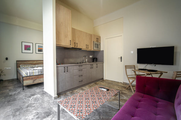 Enjoy a stylish experience at this centrally-located place. With all necessary a Athens, Greece Cozy studio in the heart of Athens city center 1.F Entire rental unit vacation rental 54061096